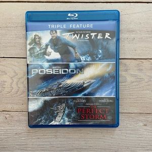 Blu-ray Disc set Twister, Poseidon, The perfect storm